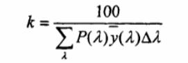 常数K值的计算公式