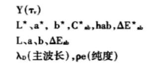 玻璃透射色测量的量值